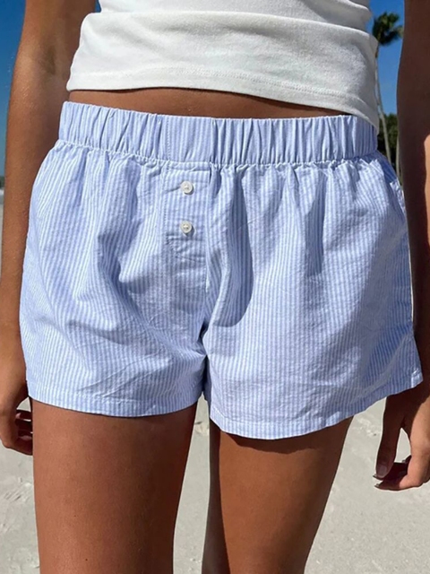 StyleCast x Revolte Women Striped Regular Fit Shorts