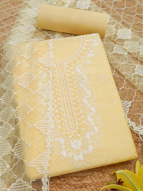 Soch Embroidered Unstitched Dress Material