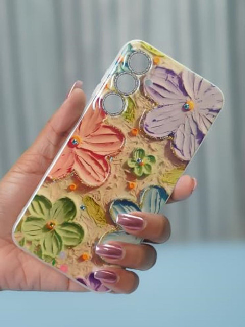 PEEPERLY Floral Printed Samsung Galaxy S22 Plus Back Case Mobile Accessories