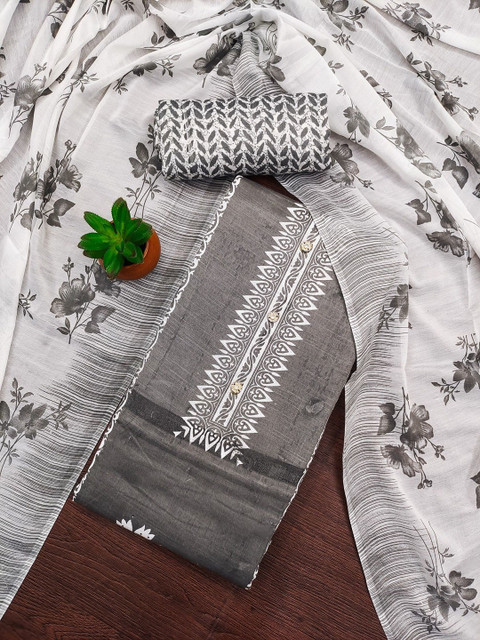 Panzora Printed Unstitched Dress Material