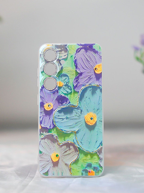 PEEPERLY Floral Printed Samsung Galaxy S23 Plus 5G Back Case Mobile Accessories