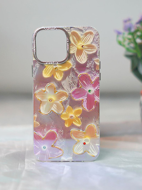 PEEPERLY Floral Printed iPhone 11 Pro Max Back Case Mobile Accessories