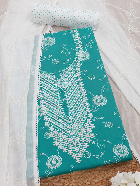 Soch Printed Viscose Rayon Unstitched Dress Material