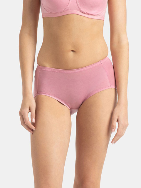 Jockey Full Coverage Tencel Lyocell Elastane Mid Waist Full Brief Stayfresh Treatment-JW03