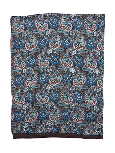 The Tie Hub Men Paisley Pattern Silk Scarf - Image 3