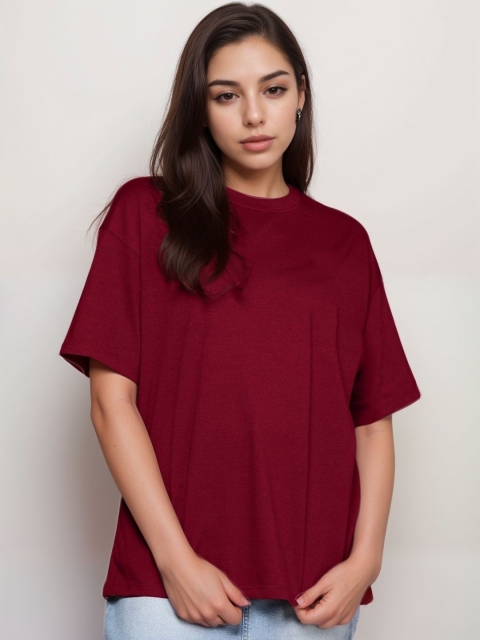 GLOWBERRY Women Organic Cotton T-shirt