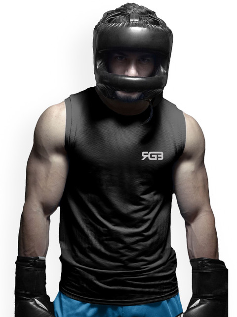 3Colors Dri-Fit Athleisure Wear Gym Innerwear Vest VEST-CCUT-RGB LOGO-BLK_M - Image 5