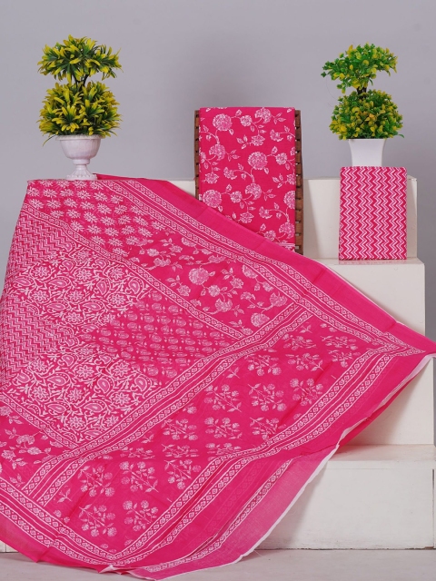 Shivanya Handicrafts Printed Pure Cotton Unstitched Dress Material