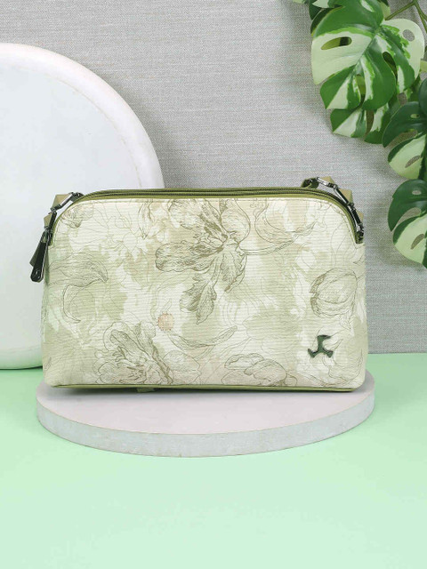 Mochi Women Floral Structured Handheld Bag