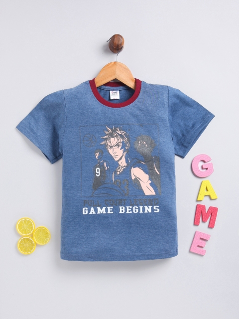 Here&Now X Game Begins Boys Assorted Pack Of 3 Printed T-shirts - Image 4