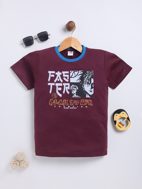 Here&Now X Game Begins Boys Assorted Pack Of 3 Printed T-shirts - Image 3