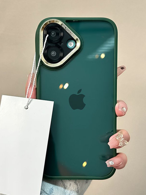 Luxury Kase Solid Shockproof Slim Fit Design iPhone 16 Back Case Mobile Accessories