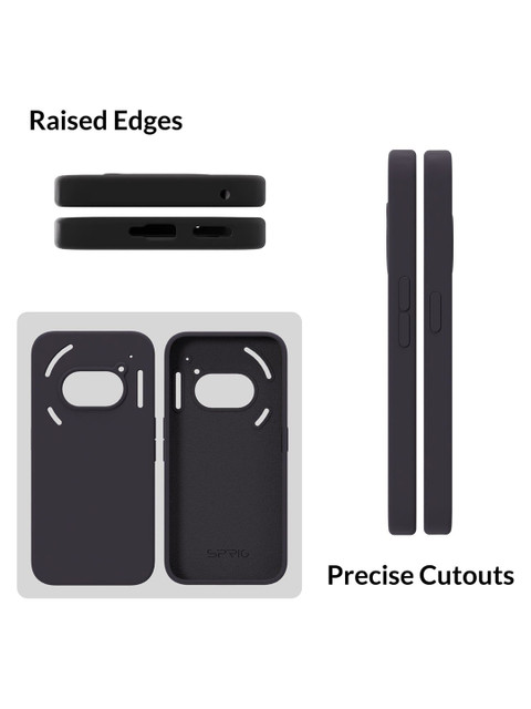 SPRIG Nothing Phone 2a Liquid Silicone Back Cover - Image 2