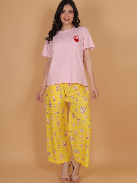 Trendzmy Women Floral Printed Palazzos