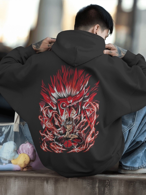 Silver Moon Clothing Men Graphic Printed Pullover Sweatshirt - Image 5