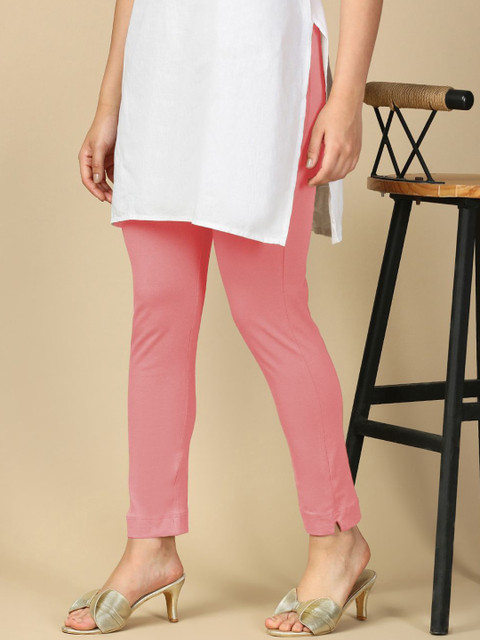 PYNK Women Mid-Rise Ankle-Length Leggings