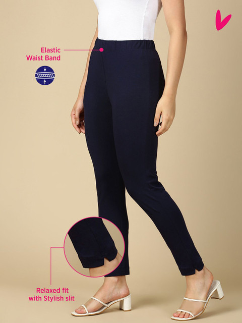 PYNK Women Mid-Rise Ankle-Length Leggings - Image 5