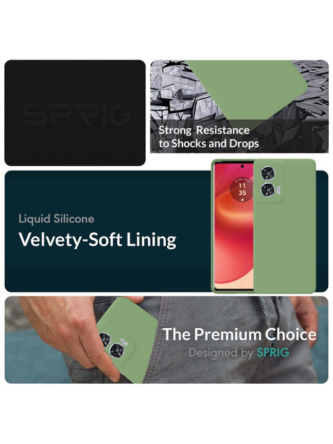 SPRIG Moto Edge 50 Fusion Liquid Silicone Back Cover - Image 4