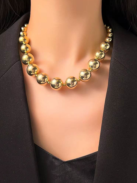 DKane Designs Gold-Plated Stainless Steel Necklace - Image 6