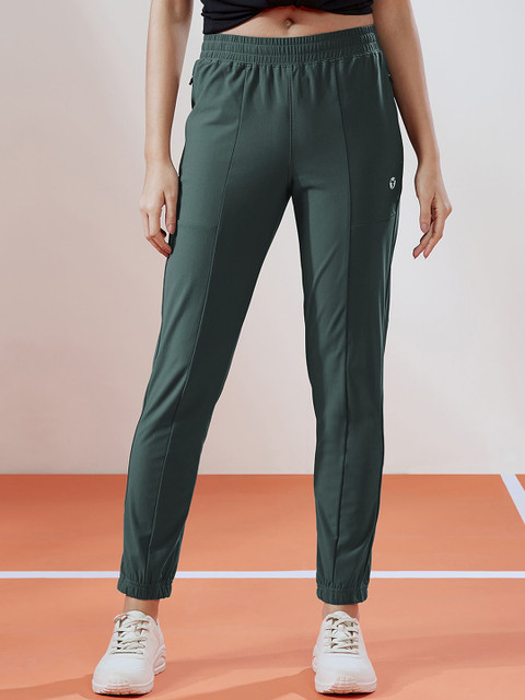 Technosport Women Solid Relax Fit Sports Joggers With Duracool