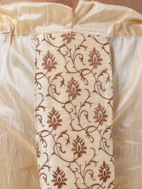 W & G Men Relax Fit Embroidered Ethnic Dhoti - Image 5