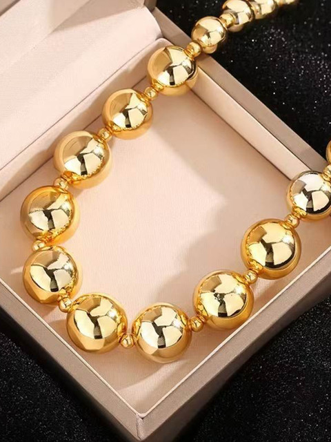 DKane Designs Gold-Plated Stainless Steel Necklace