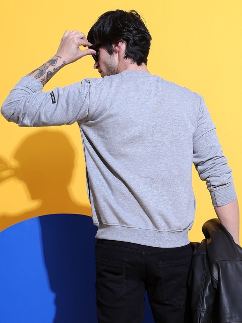 TOXA Men Cotton Fleece Relaxed Fit Sweatshirt - Image 5
