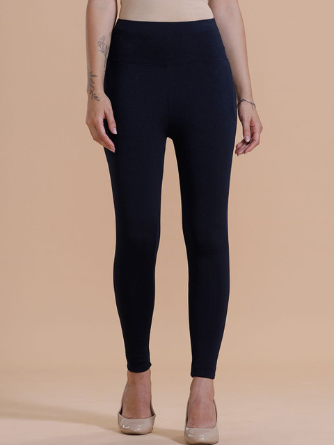 De Moza Mid-Rise Ankle-Length Leggings