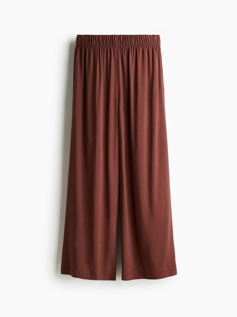 H&M Cropped Pull-On Trousers