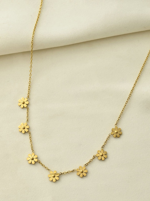 Voylla Gold-Plated Handcrafted Necklace