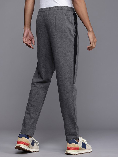 MOUNTAIN COLOURS Men Pure Cotton Mid Rise Track Pants - Image 2