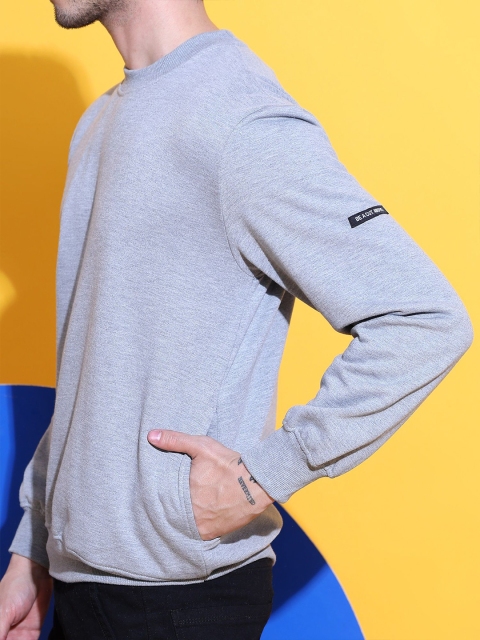 TOXA Men Cotton Fleece Relaxed Fit Sweatshirt - Image 2