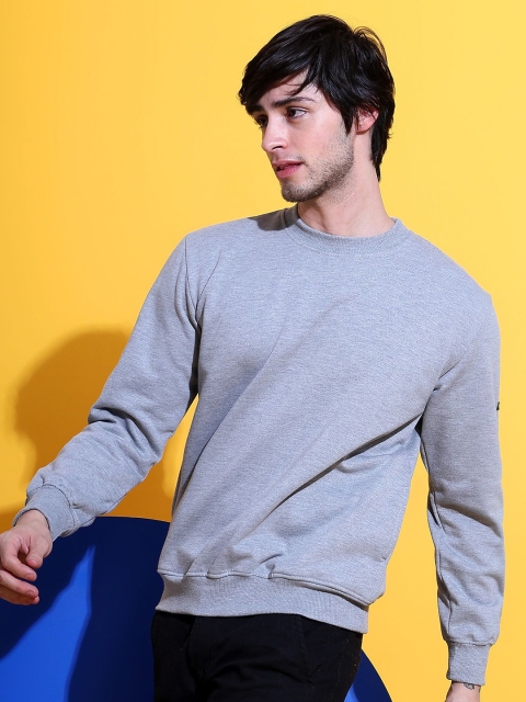 TOXA Men Cotton Fleece Relaxed Fit Sweatshirt - Image 4