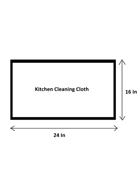 SHOP BY ROOM Set of 10 Kitchen Cleaning Cloth - Image 4