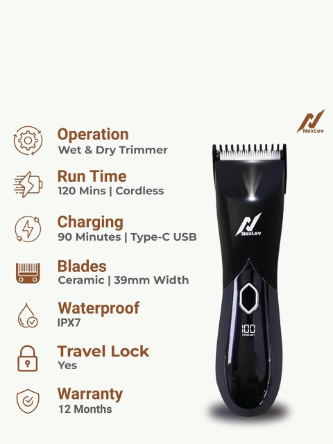 NexLev Men Intimate Trimmer- TM 03 - Image 3