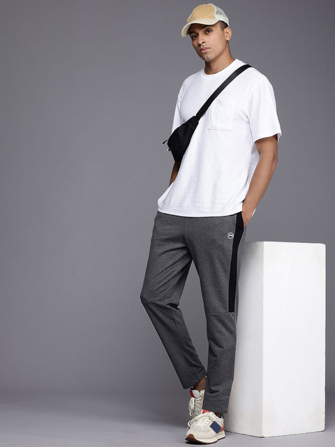 MOUNTAIN COLOURS Men Pure Cotton Mid Rise Track Pants - Image 3