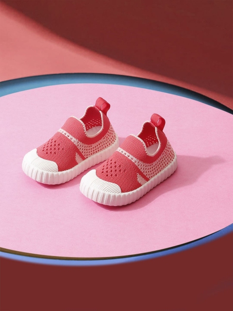 ONYC Unisex Kids Woven Design Slip-On Sneakers