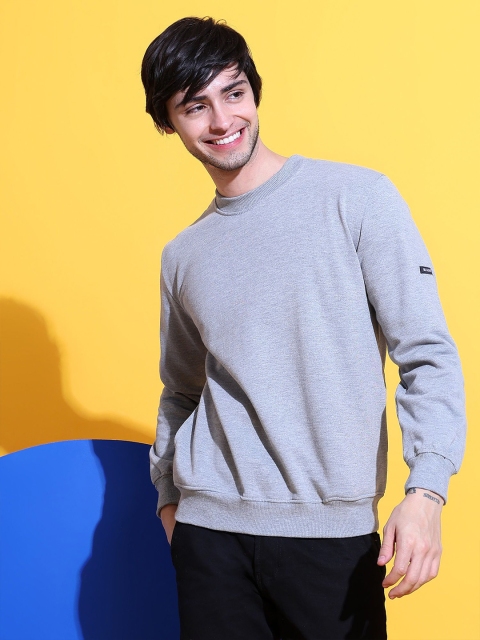 TOXA Men Cotton Fleece Relaxed Fit Sweatshirt - Image 7