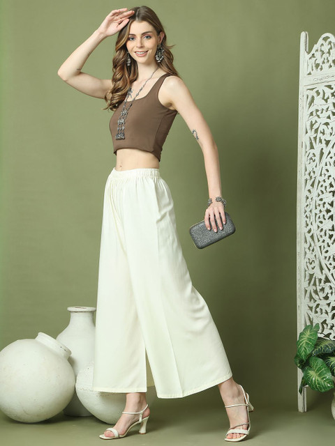 TAG 7 Women Flared Palazzos