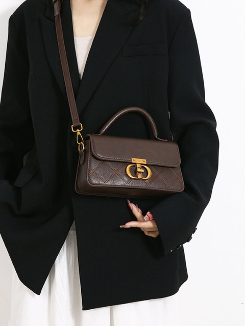 CORSICA PU Structured Sling Bag