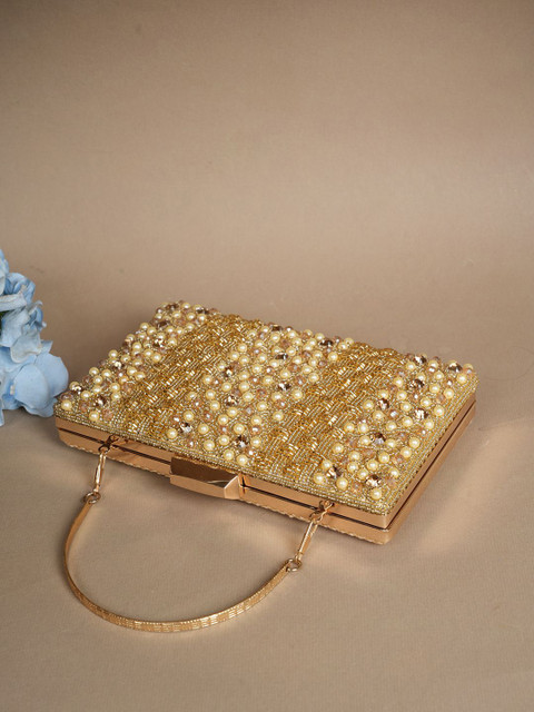 MOZAFIA Embellished Purse Clutch