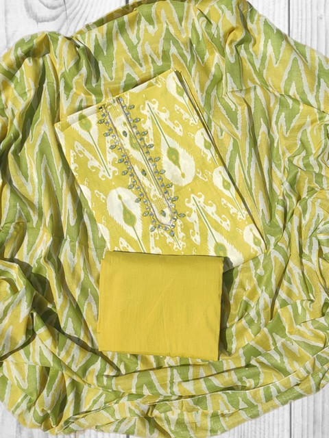 GC 80 BY GAURI COLLECTION Printed Pure Cotton Unstitched Dress Material