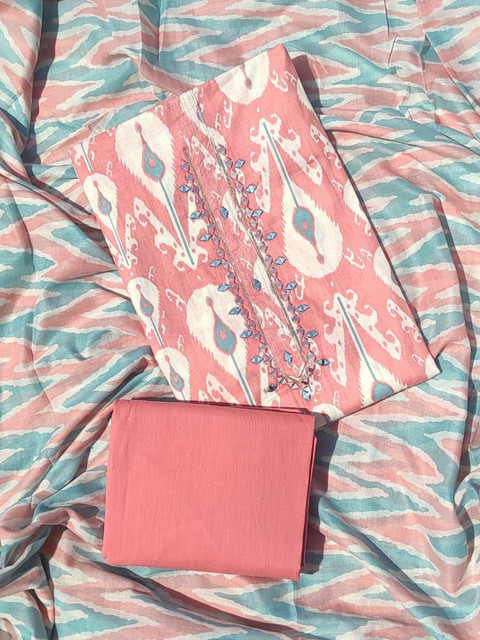 GC 80 BY GAURI COLLECTION Printed Pure Cotton Unstitched Dress Material