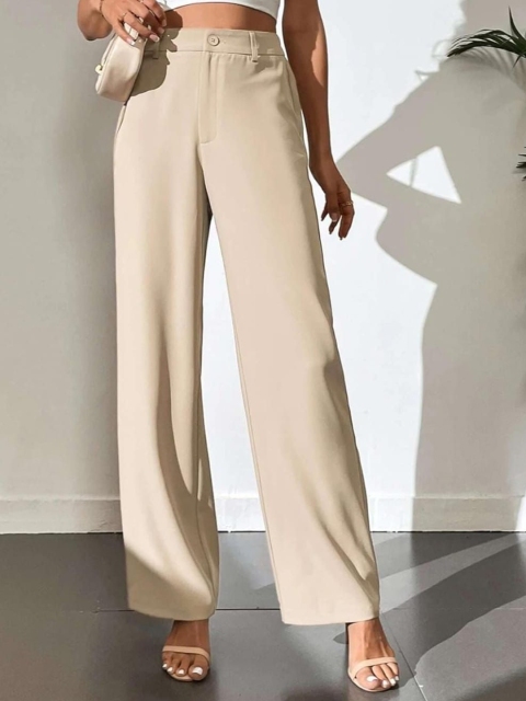 BROADSTAR Smart-Fit Stretchable Straight Trousers