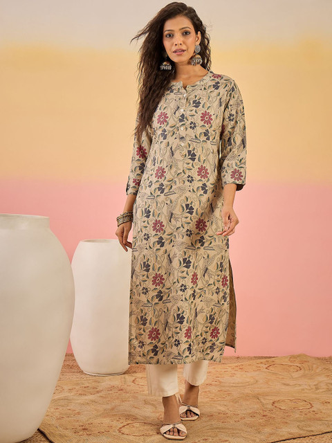 Sangria Printed A-Line Kurta