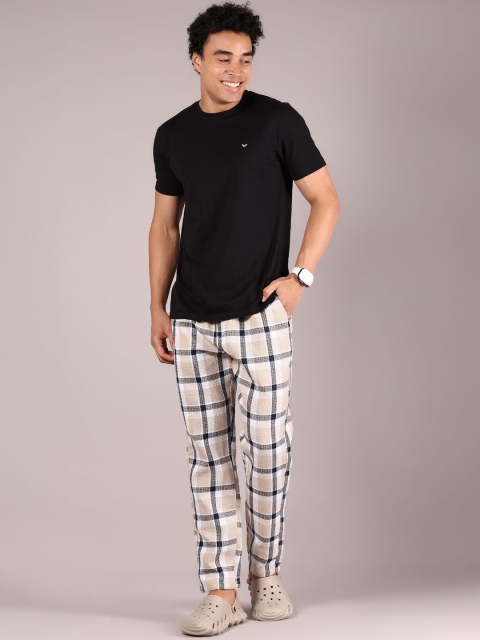 V-Mart Checked Cotton Straight Lounge Pants - Image 6