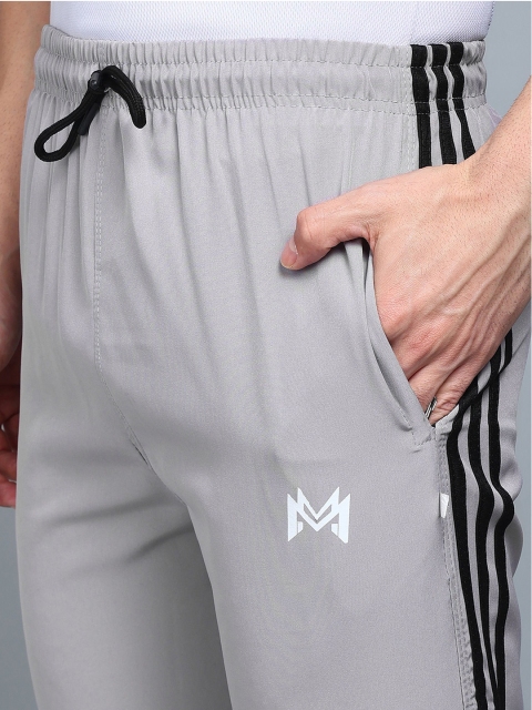 Mank D Boys Mid Rise Relaxed Fit Track Pants With Side Stripes - Image 6