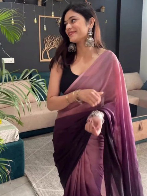 KALINI Ombre Ready to Wear Saree - Image 4