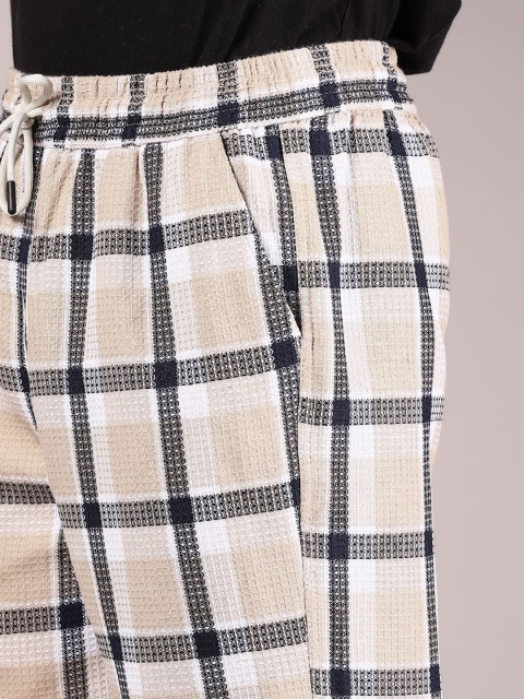 V-Mart Checked Cotton Straight Lounge Pants - Image 7