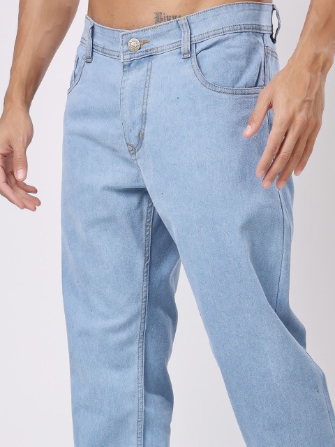 ZAYSH Men Regular Fit Mid-Rise Jeans - Image 5